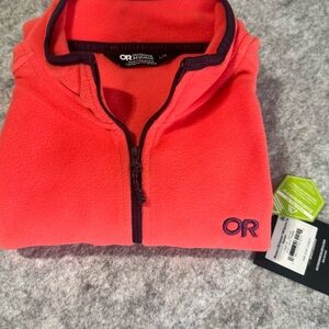 Outdoor Research Bright Coral Pullover